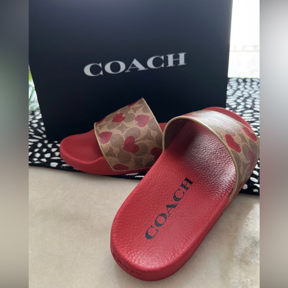 Coach UDELE valentines Sandals